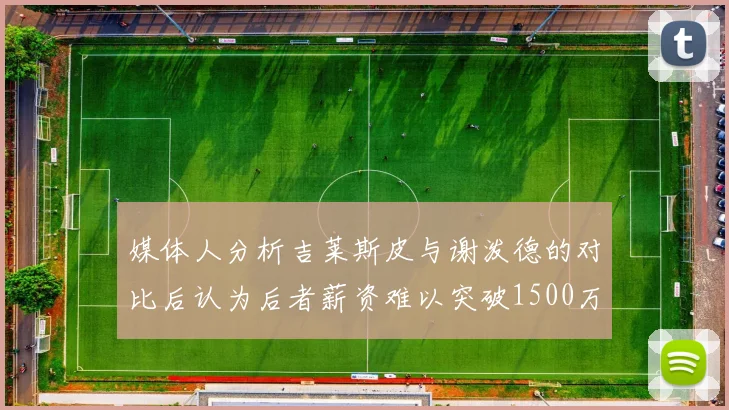媒体人分析吉莱斯皮与谢泼德的对比后认为后者薪资难以突破1500万